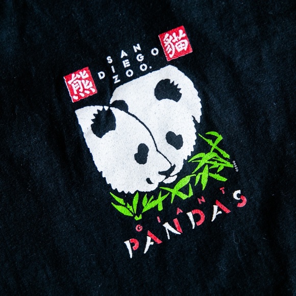 Vintage San Diego Zoo Giant Pandas T-Shirt - Picture 4 of 5